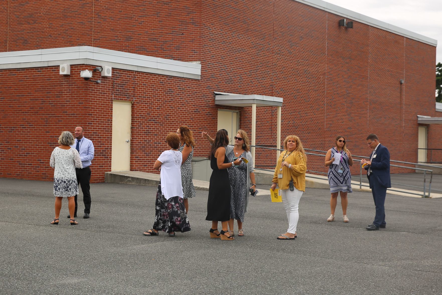Egg Harbor Township students return for the first day of school Thursday, Sept. 5, 2019 at Slaybaugh Elementary School.